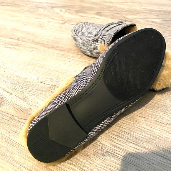 Steve Madden Khloe Plaid Mule Slide NEW 9/10 - Picture 4 of 5